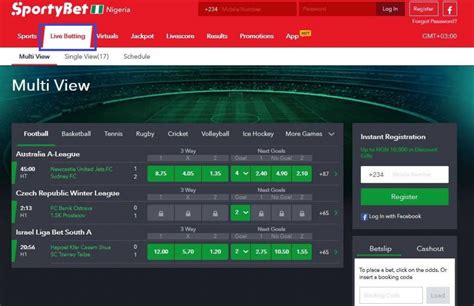 sportybet live betting login